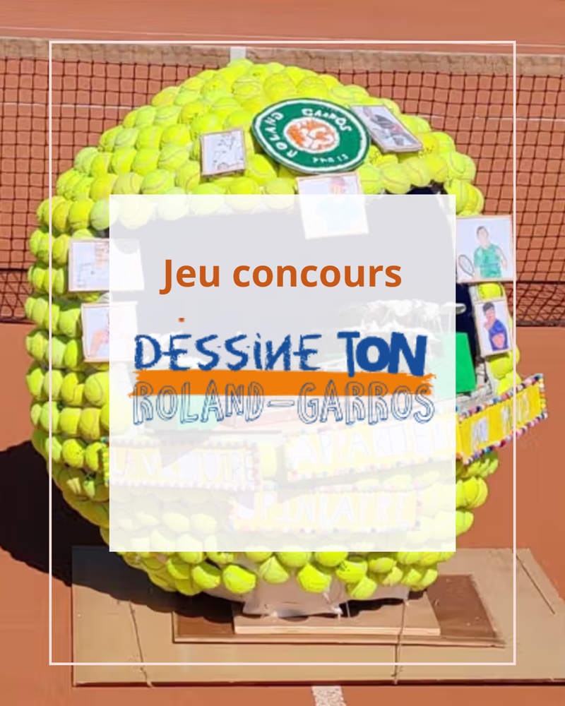 Dessine ton Roland-Garros 2026