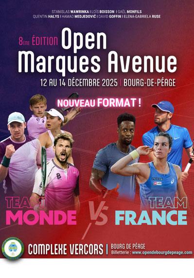 Open Marques Avenue de Bourg-de-Péage